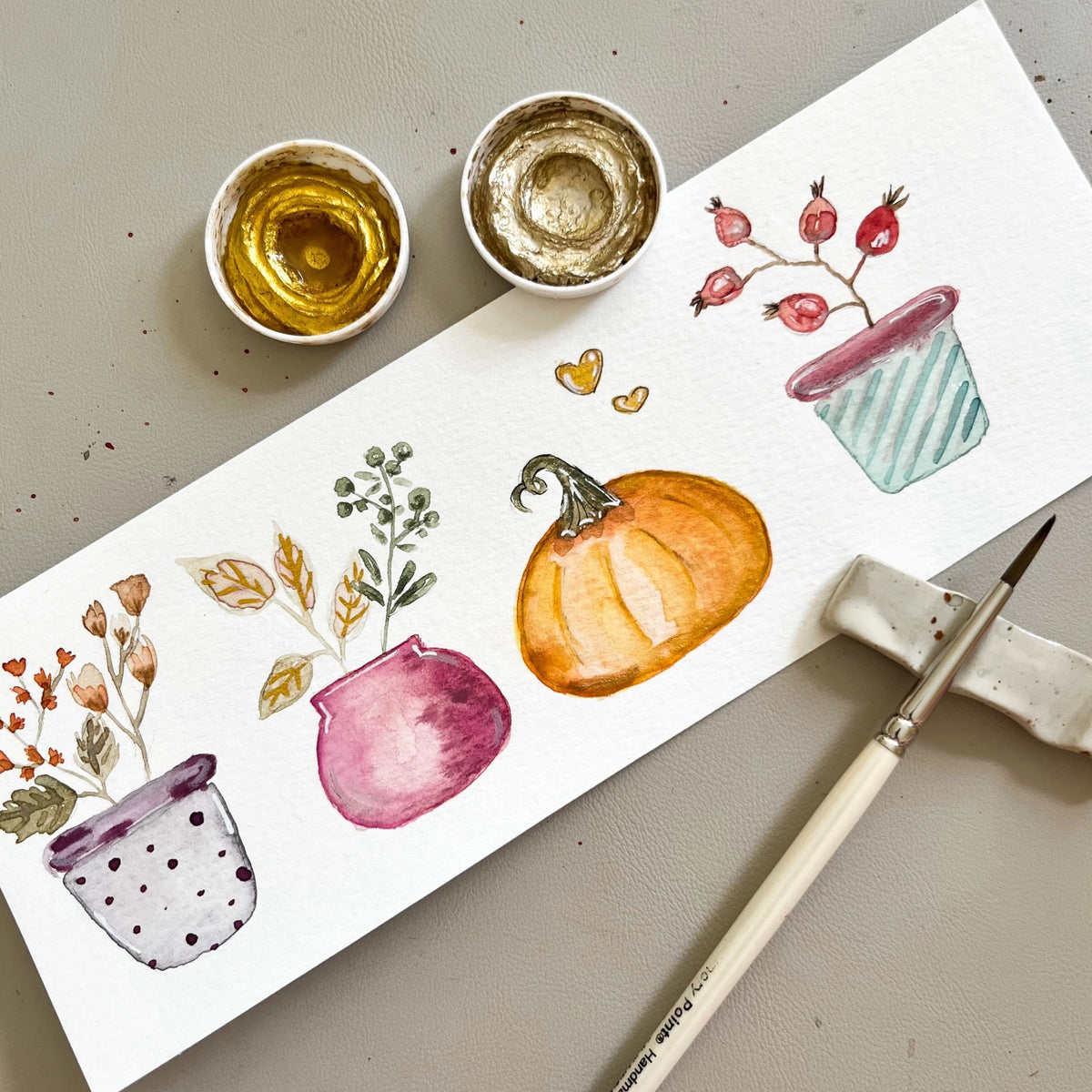 Workshop "Pinsel, Farbe & Papier", 18.9.2026