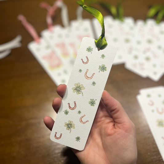 Lesezeichen Glücksbringer Christinas Kartenkunst