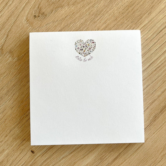 Notizblock Blütenherz Notes