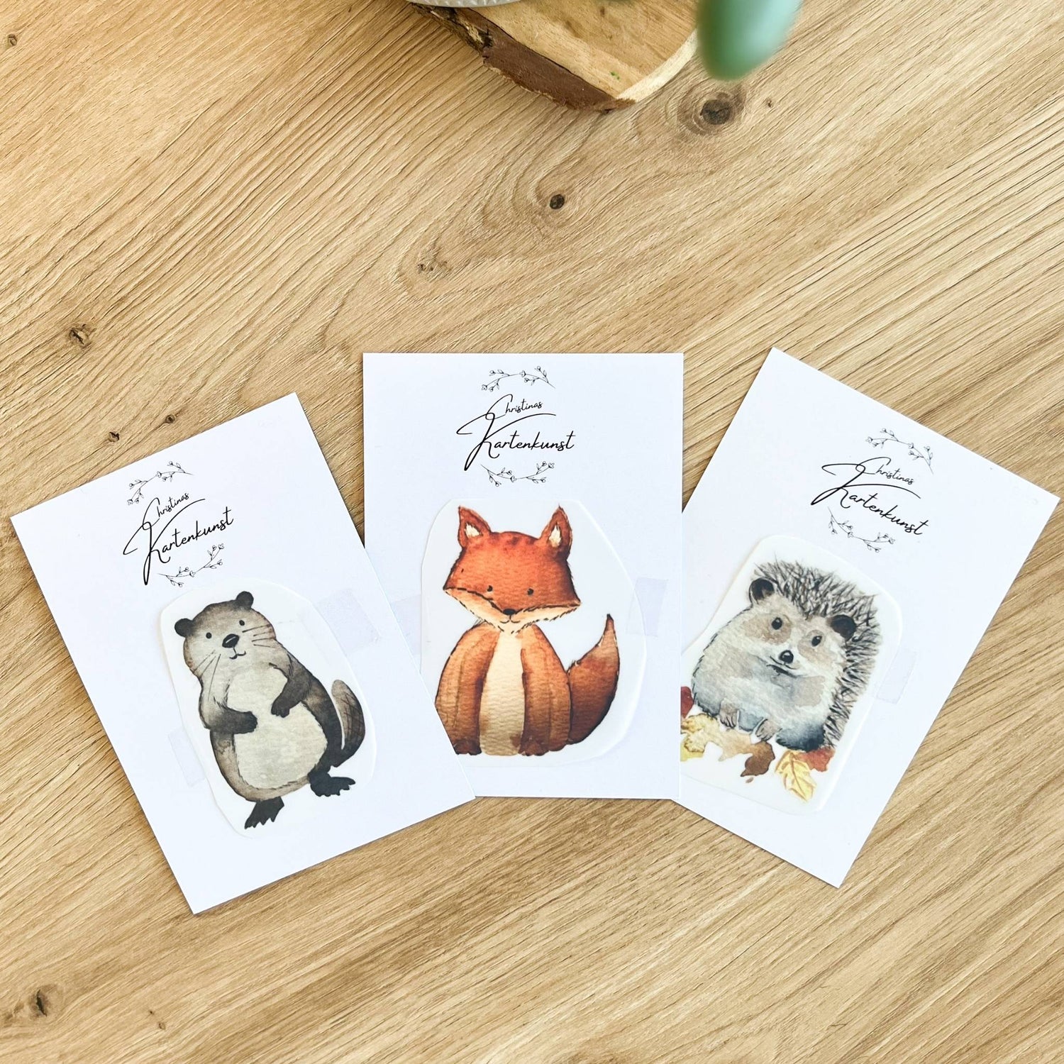 Bügelbilder Tiere Christinas Kartenkunst