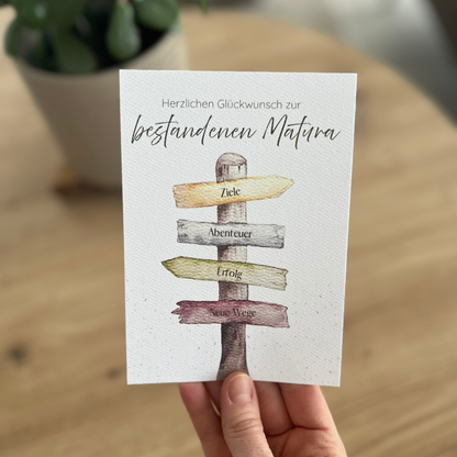 Karte Matura Wegweiser