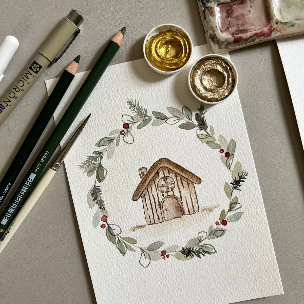 Workshop "Pinsel, Farbe & Papier", 20.11.2026