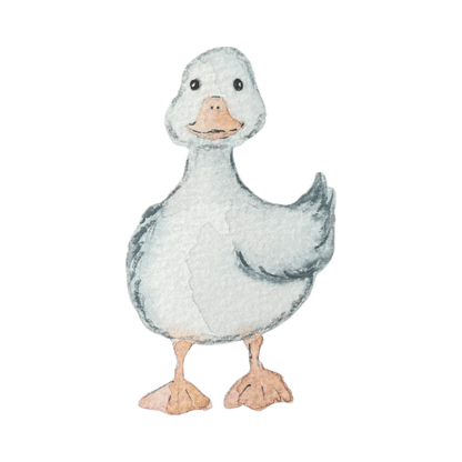 Bügelbild Gans Christinas Kartenkunst