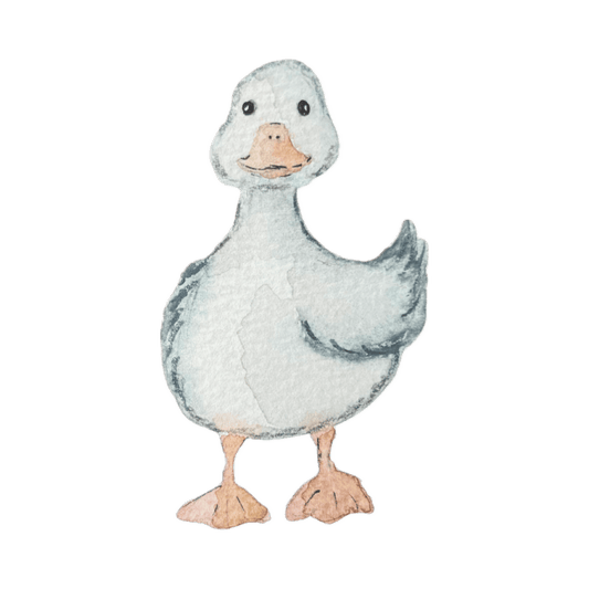 Bügelbild Gans Christinas Kartenkunst