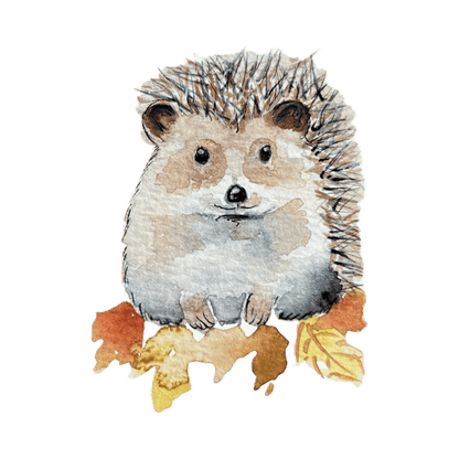 Bügelbild Igel Christinas Kartenkunst