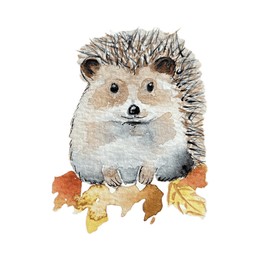 Bügelbild Igel Christinas Kartenkunst