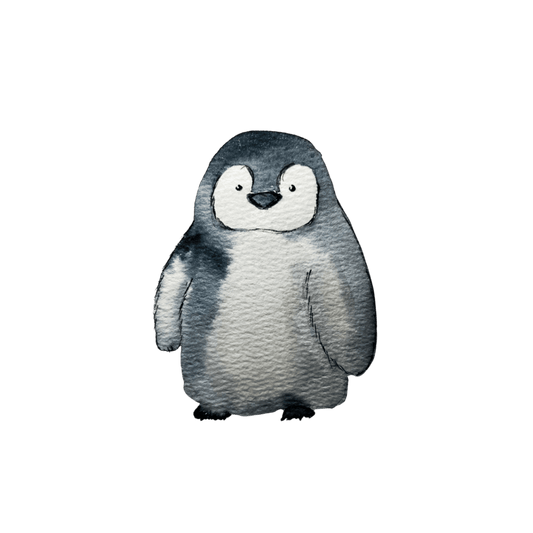 Bügelbild Pinguin Christinas Kartenkunst