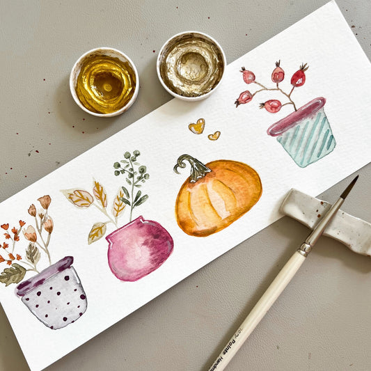 Workshop "Pinsel, Farbe & Papier", 18.9.2026