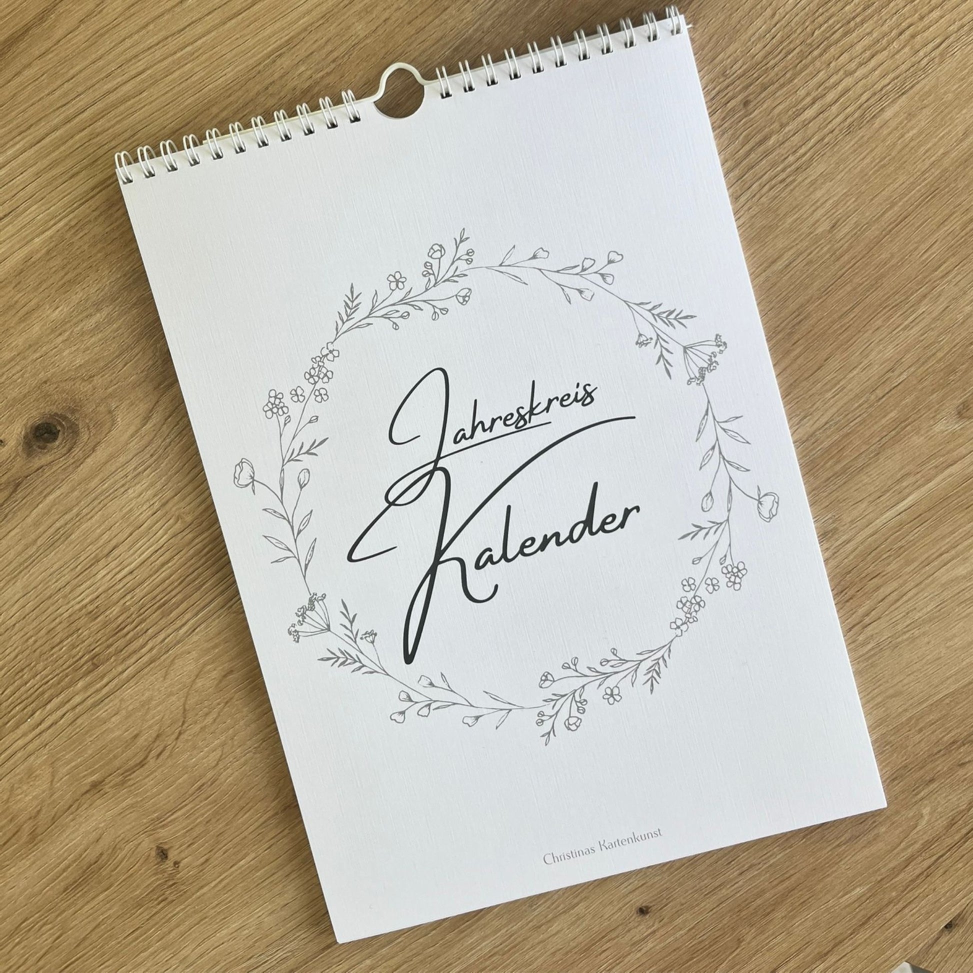 Jahreskreis Kalender Christinas Kartenkunst