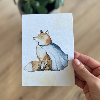 Karte Superfuchs Christinas Kartenkunst