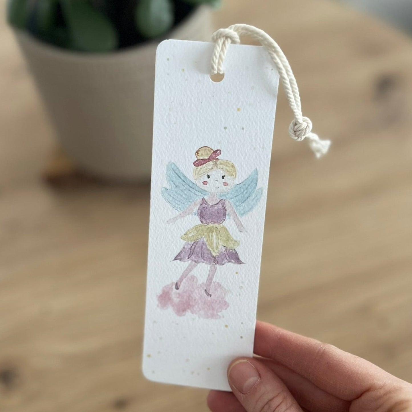 Lesezeichen Fee Christinas Kartenkunst