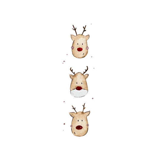 Lesezeichen Rudolph Rentier Christinas Kartenkunst