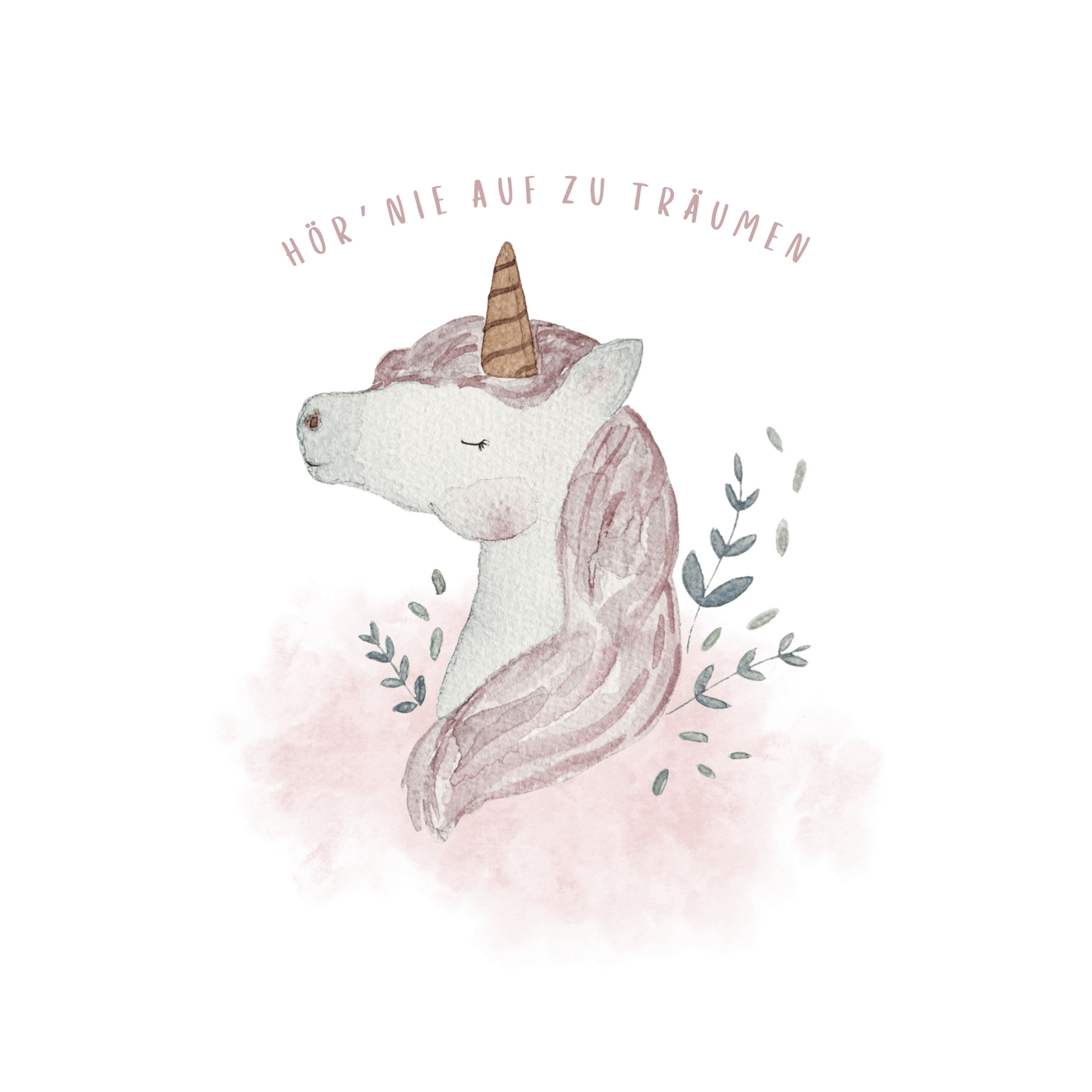 Poster Einhorn von Christinas Kartenkunst