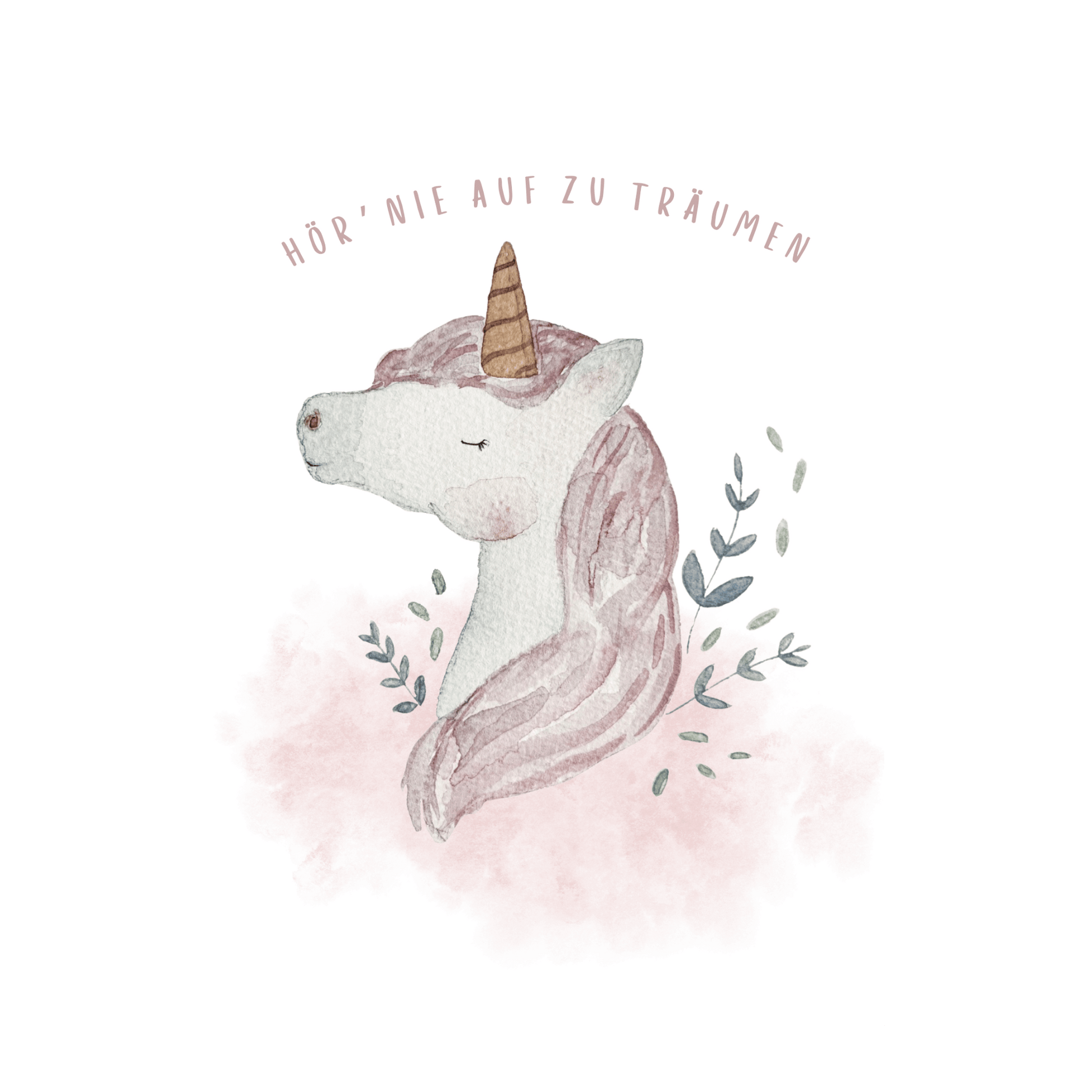 Poster Einhorn von Christinas Kartenkunst