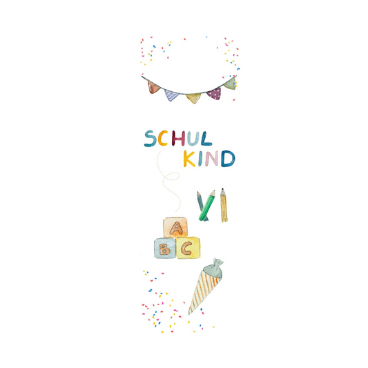 Lesezeichen Schulkind