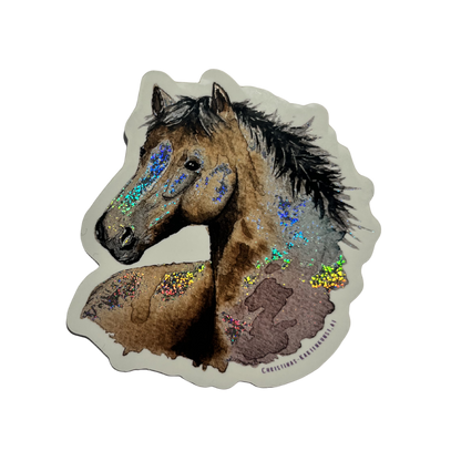 Sticker "Pferd" für diverse Anlässe oder einfach so von Christinas 