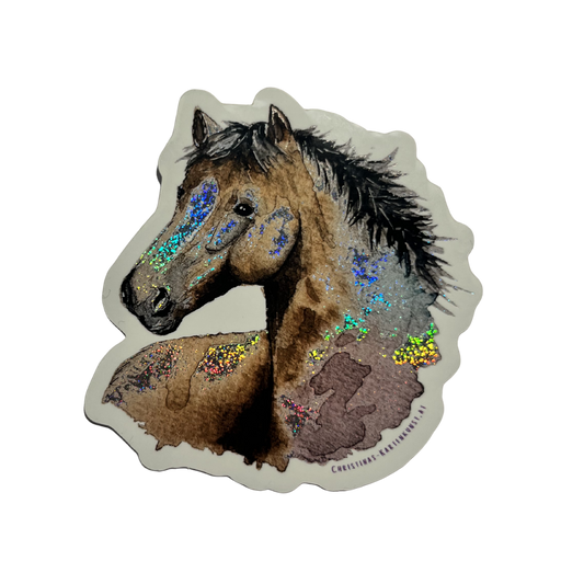 Sticker "Pferd" für diverse Anlässe oder einfach so von Christinas 
