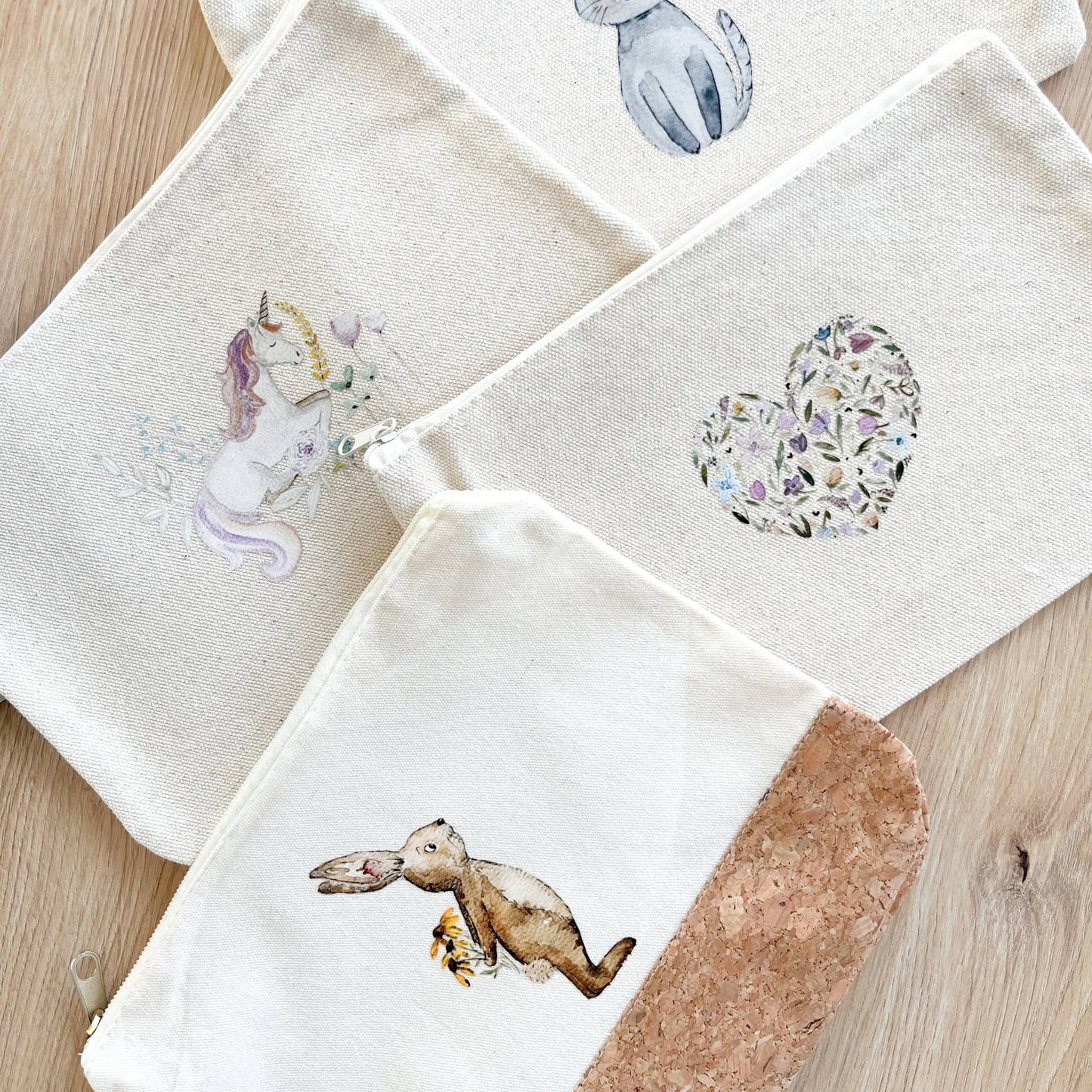 Stofftaschen mit Bügelbildern von Christinas Kartenkunst