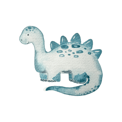 Bügelbild Stegosaurus Christinas Kartenkunst