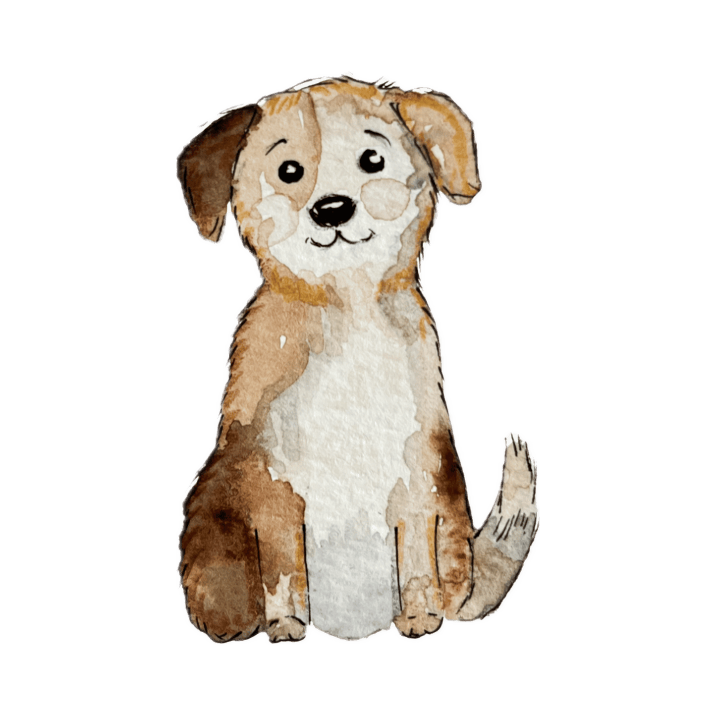 Bügelbild Hund Christinas Kartenkunst