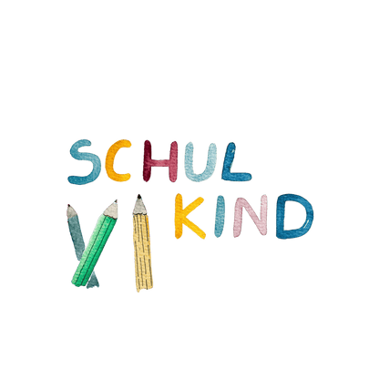 Bügelbild Schulkind Christinas Kartenkunst