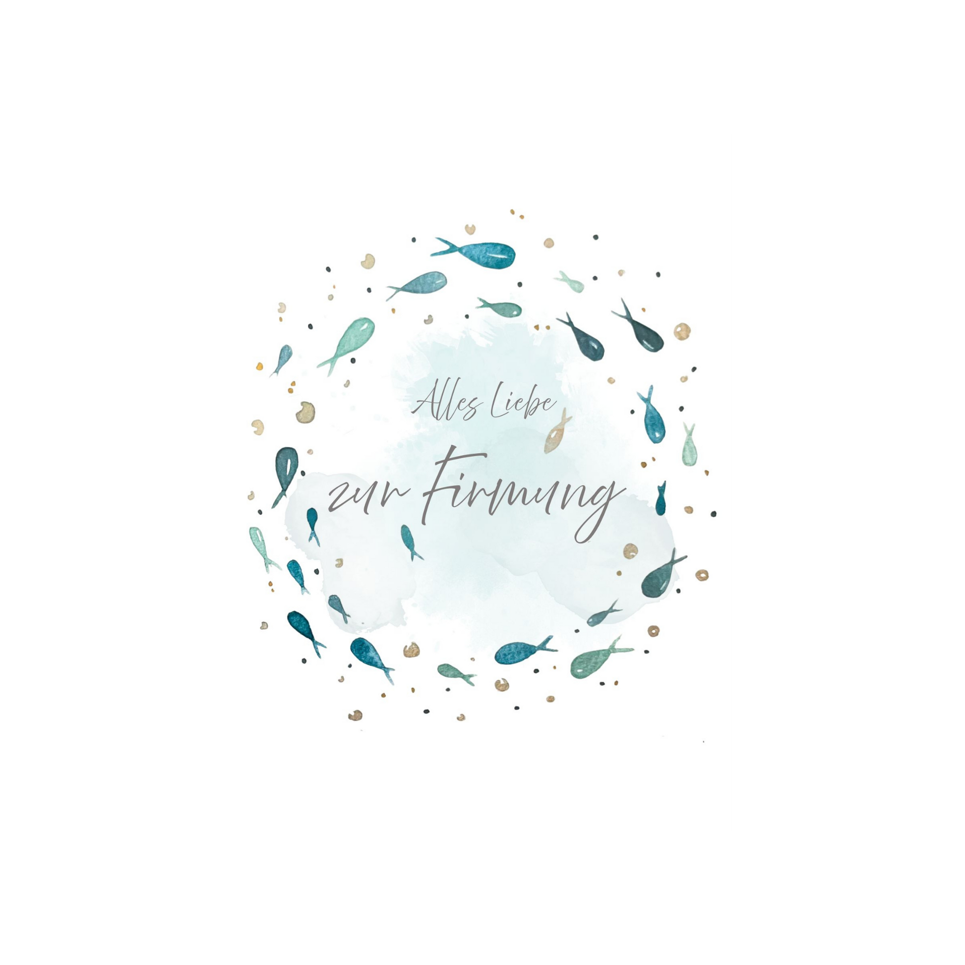 Karte Firmung Christinas Kartenkunst