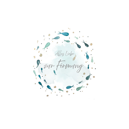 Karte Firmung Christinas Kartenkunst