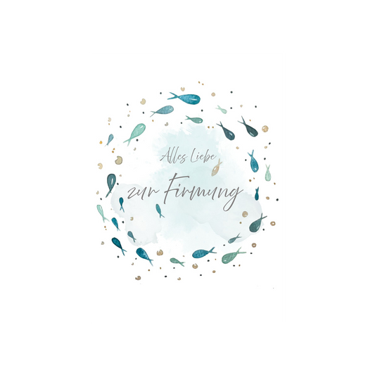 Karte Firmung Christinas Kartenkunst