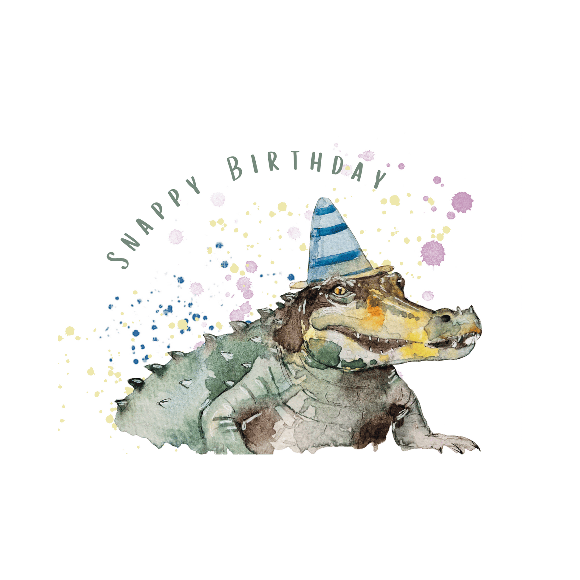 Karte Snappy Birthday Christinas Kartenkunst