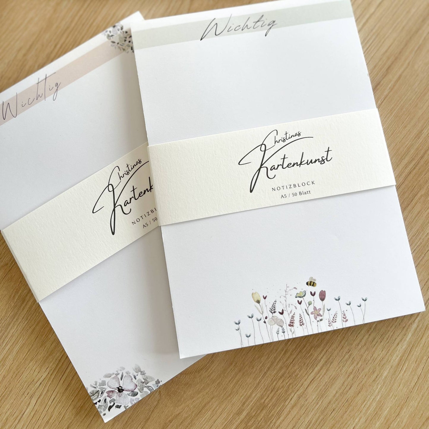 Notizblock Blumenwiese
